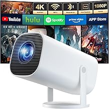 Mini proyector portátil 1080P WiFi 6 Bluetooth