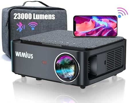 Proyector WiMiUS 1080P Full HD WiFi Bluetooth