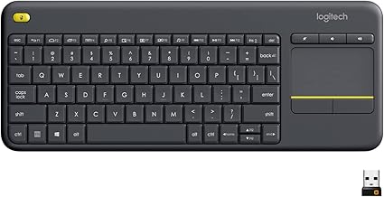 Logitech K400 Plus teclado inalámbrico salón Smart TV