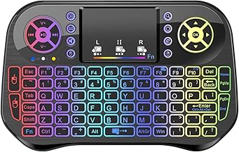 LONGYI i10 mini teclado inalámbrico Bluetooth 2.4G Smart TV