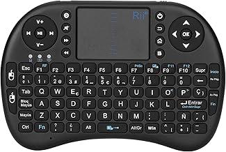 Rii i8 mini teclado inalámbrico con touchpad para Smart TV